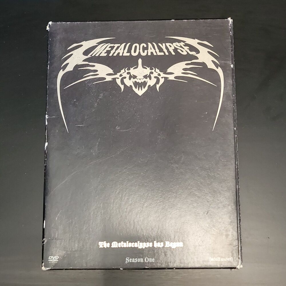 Metalocalypse Season 1 DVD Set Uncensored Adult Swim Pre-Owned